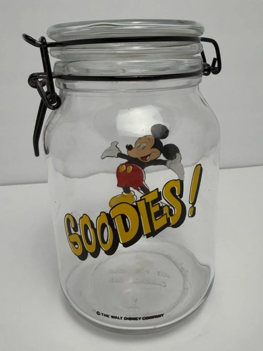 Disney clear glass